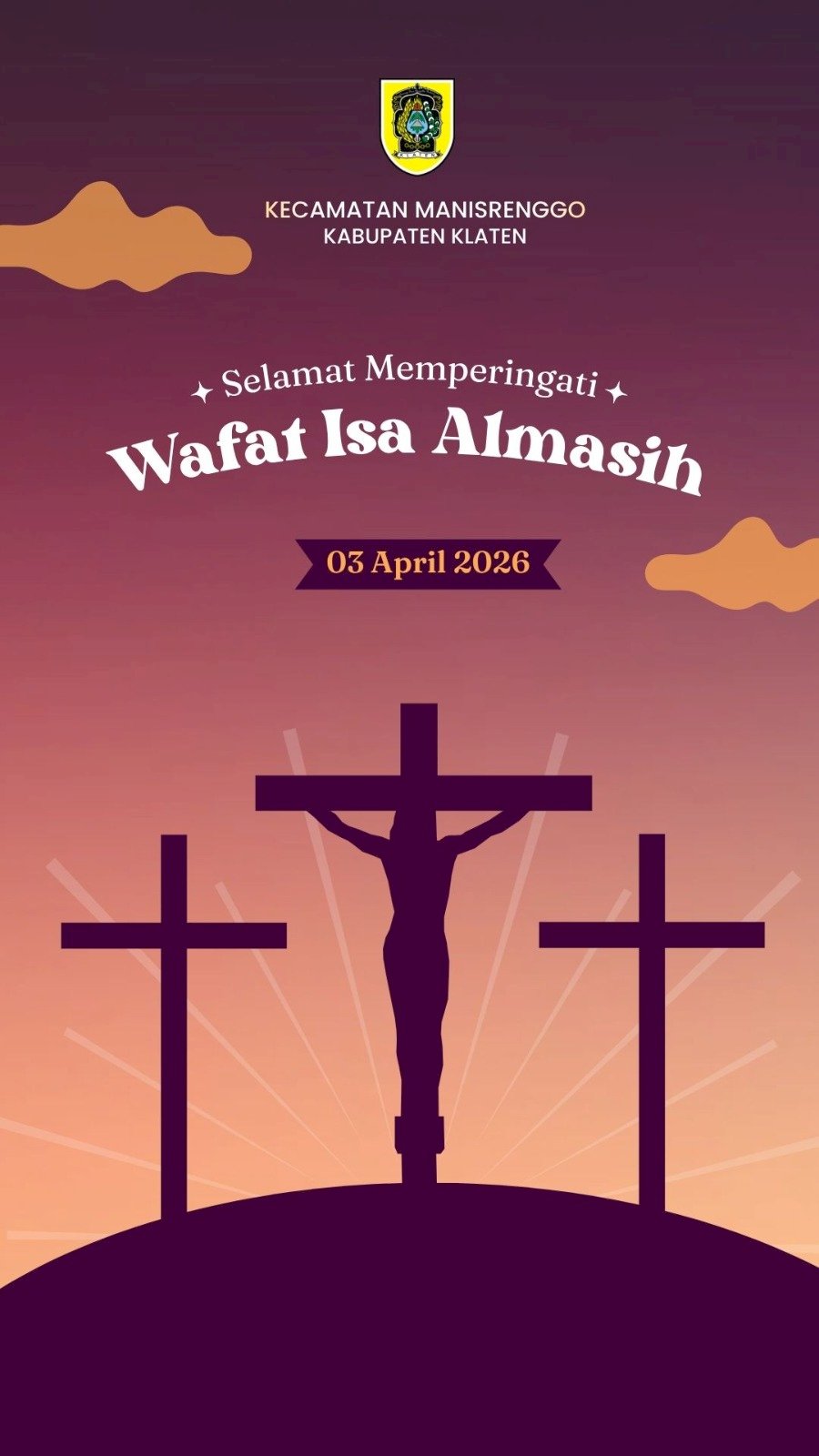 Jumat Agung, Selamat Memperingati Wafat Yesus Kristus