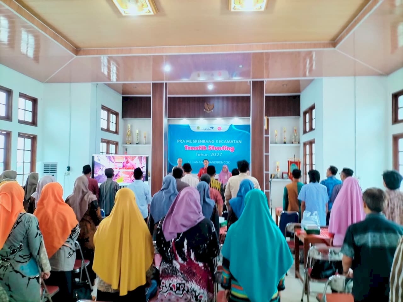 Penyelenggaraan Pra Musrenbang Kecamatan Tematik Stunting Tahun 2027 Kecamatan Manisrenggo