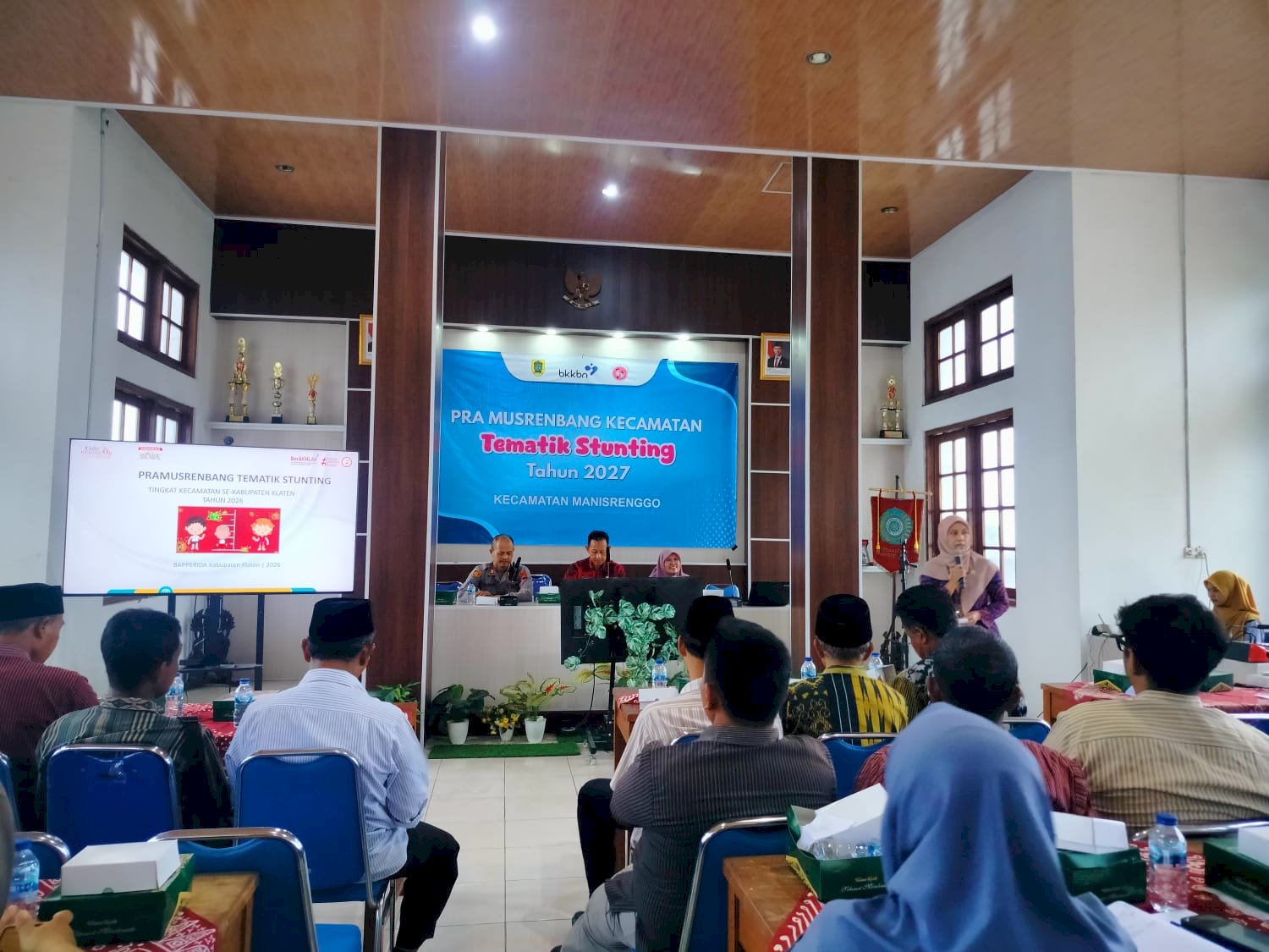 Penyelenggaraan Pra Musrenbang Kecamatan Tematik Stunting Tahun 2027 Kecamatan Manisrenggo