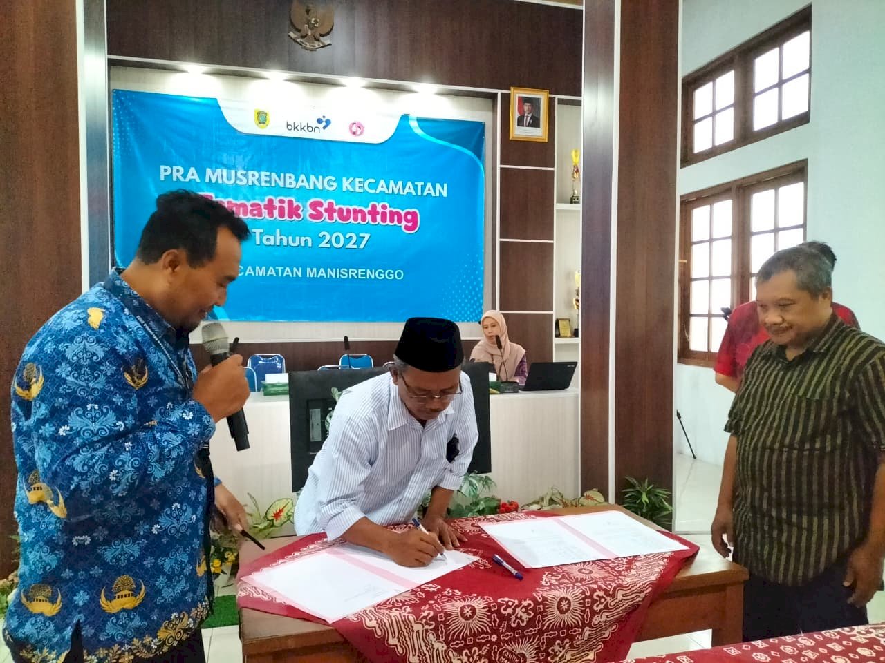 Penyelenggaraan Pra Musrenbang Kecamatan Tematik Stunting Tahun 2027 Kecamatan Manisrenggo