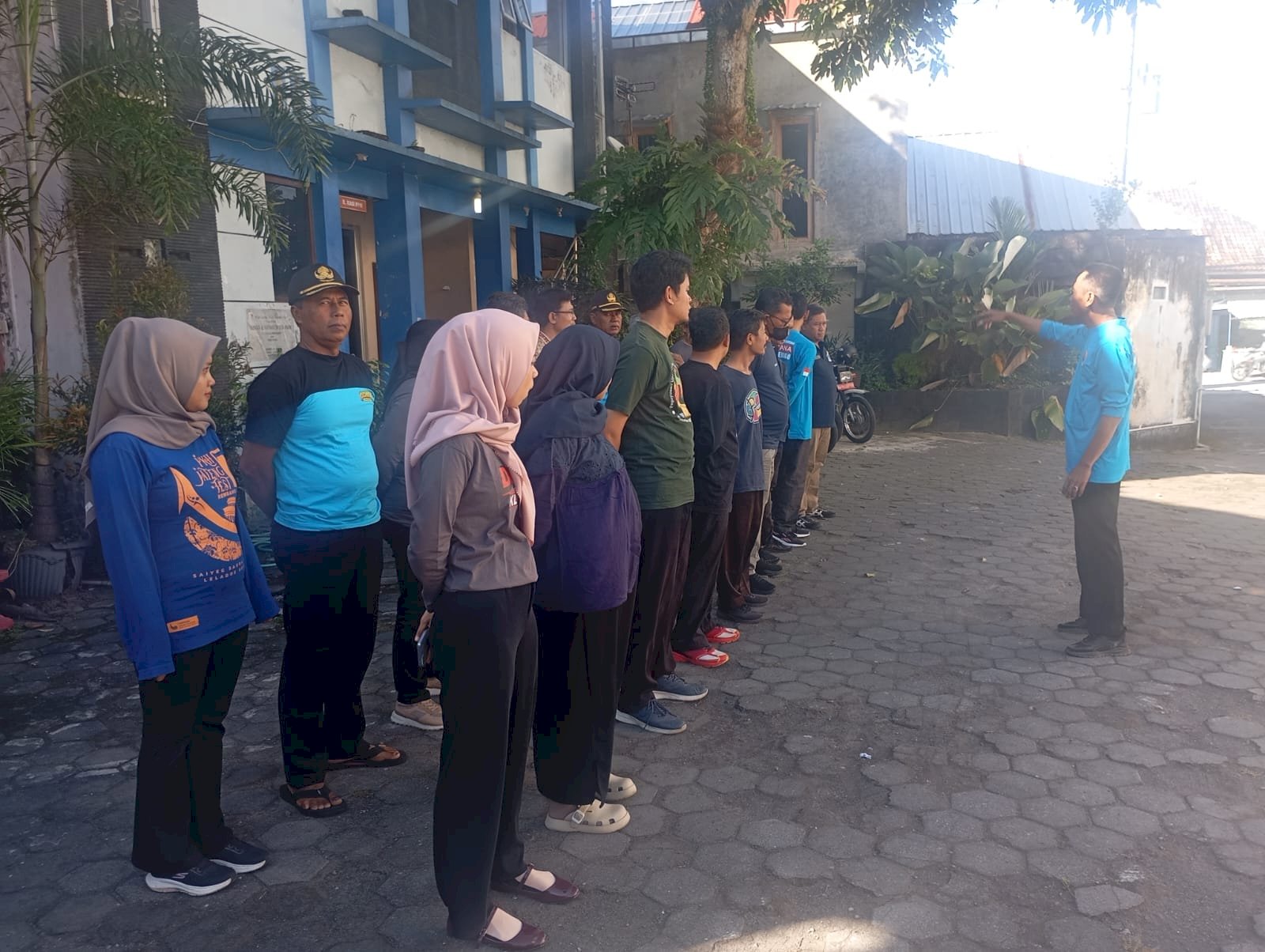 Simulasi Bencana Gempa Bumi dalam rangka memperingati Hari Kesiapsiagaan Bencana Tahun 2026 Kecamatan Manisrenggo
