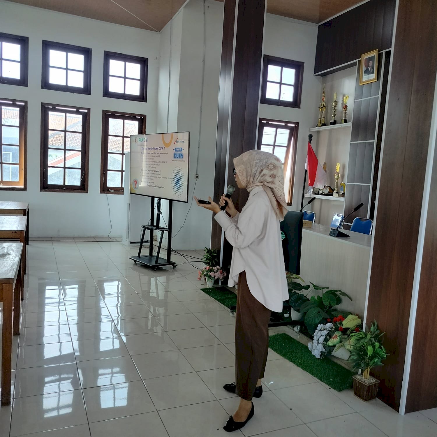 Bimbingan Teknis Agen Laku Pandai Bank Jateng Di Kecamatan Manisrenggo