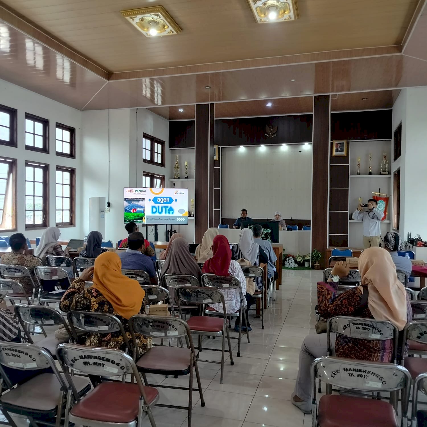 Bimbingan Teknis Agen Laku Pandai Bank Jateng Di Kecamatan Manisrenggo