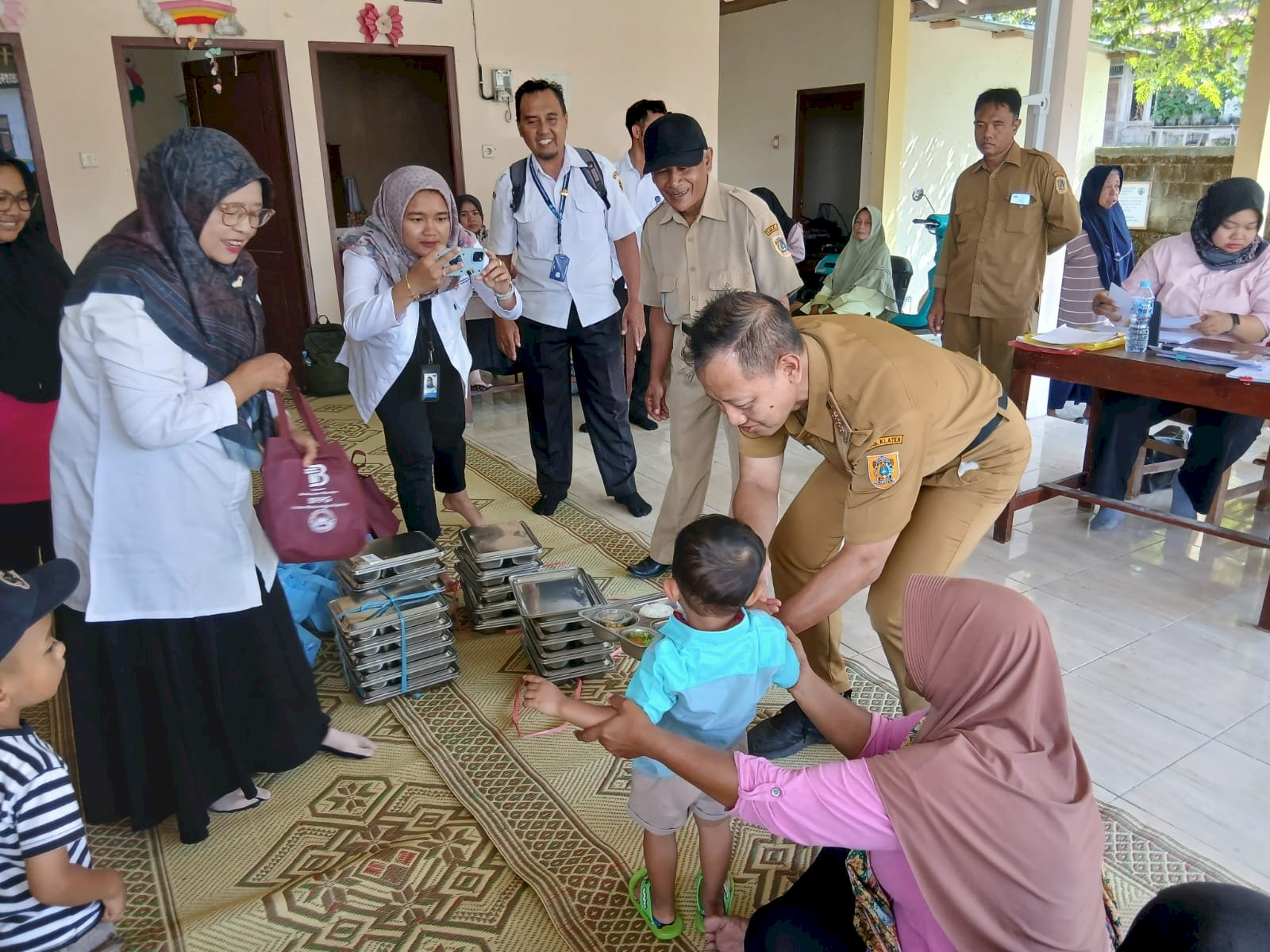 Monitoring Pelaksanaan Program MBG 3B ( Makan Bergizi Gratis bagi Ibu Hamil, Ibu Menyusui, Balita non Paud ) Kecamatan Manisrenggo