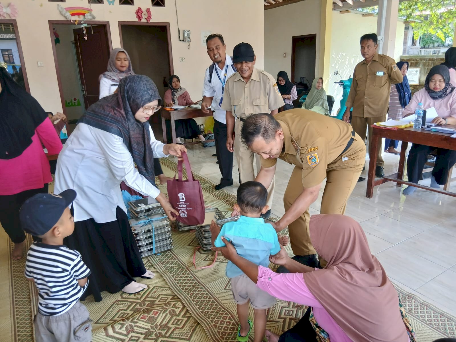 Monitoring Pelaksanaan Program MBG 3B ( Makan Bergizi Gratis bagi Ibu Hamil, Ibu Menyusui, Balita non Paud ) Kecamatan Manisrenggo
