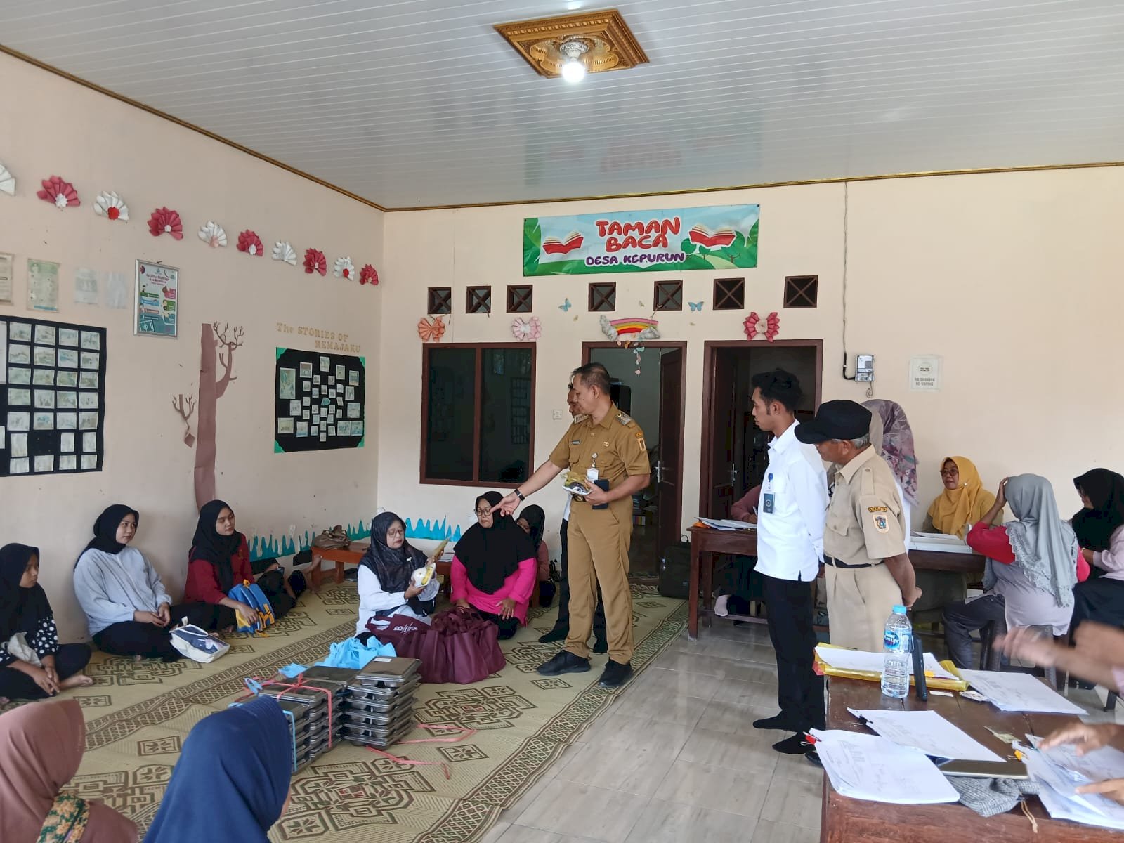 Monitoring Pelaksanaan Program MBG 3B ( Makan Bergizi Gratis bagi Ibu Hamil, Ibu Menyusui, Balita non Paud ) Kecamatan Manisrenggo