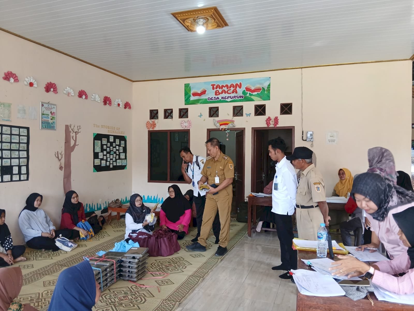 Monitoring Pelaksanaan Program MBG 3B ( Makan Bergizi Gratis bagi Ibu Hamil, Ibu Menyusui, Balita non Paud ) Kecamatan Manisrenggo