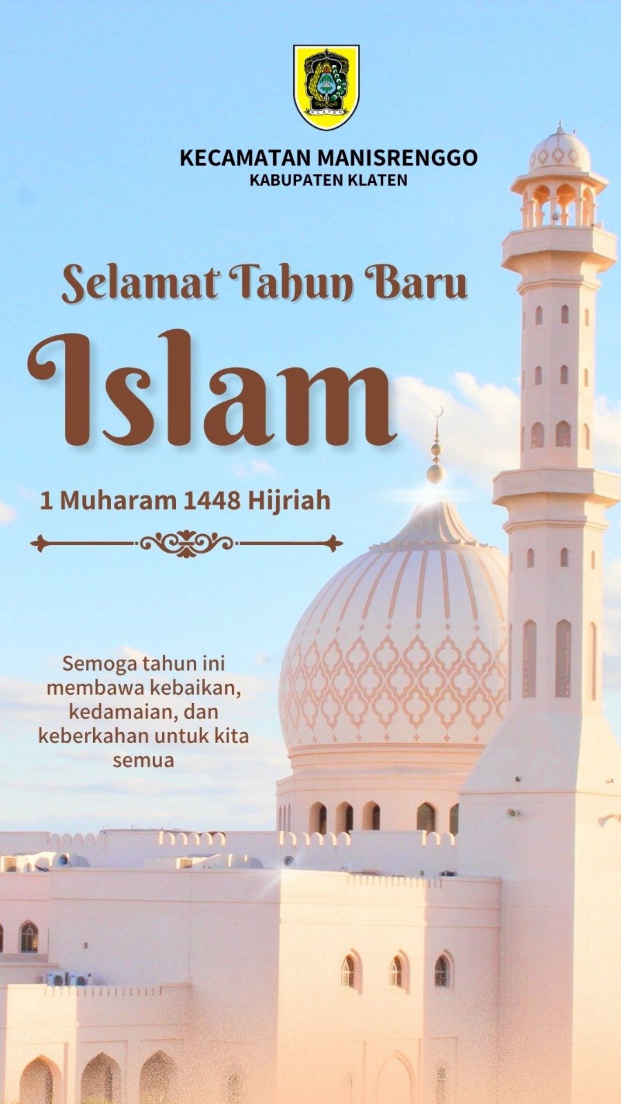 Selamat Menyambut 1 Muharam Tahun Baru Islam 1448 Hijriyah