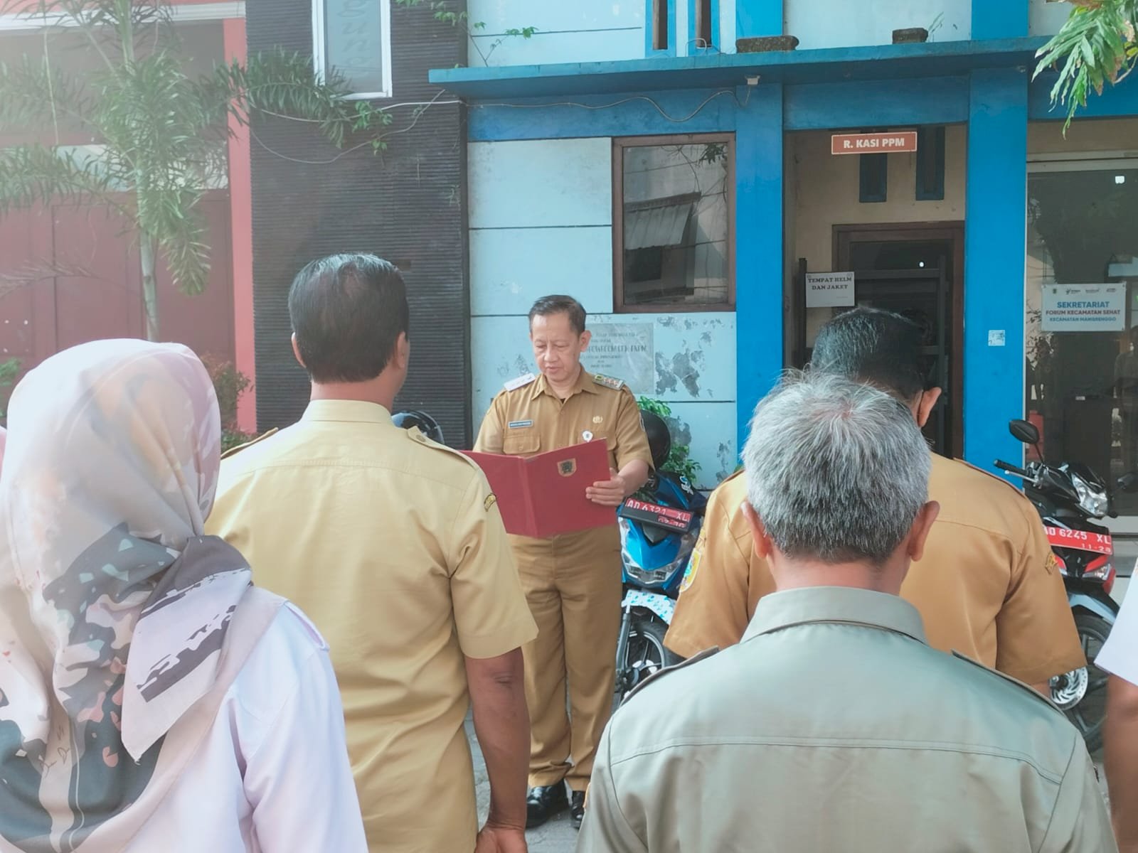 Apel Pagi Karyawan dan Karyawati Kecamatan Manisrenggo
