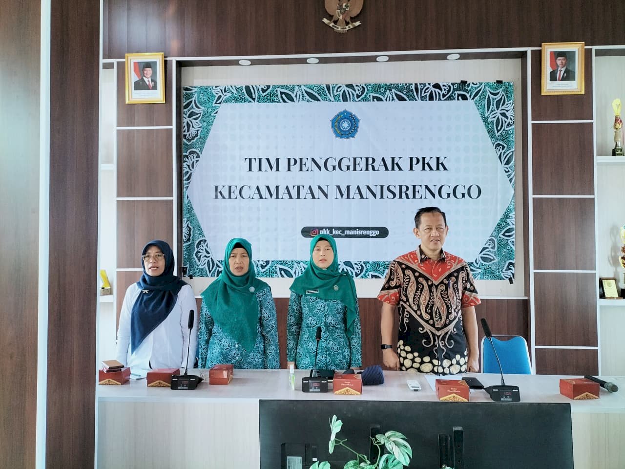 Pertemuan Rutin PKK Tingkat Kecamatan Manisrenggo
