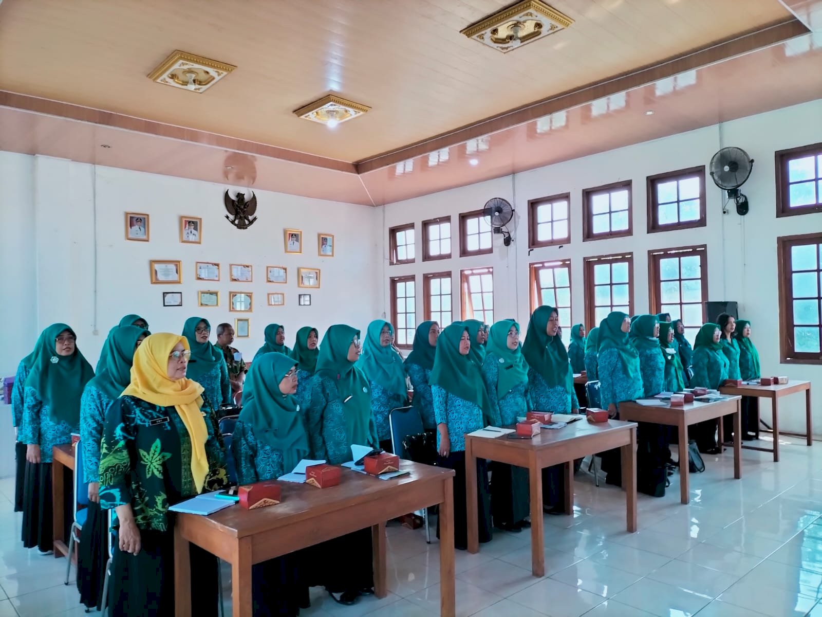 Pertemuan Rutin PKK Tingkat Kecamatan Manisrenggo