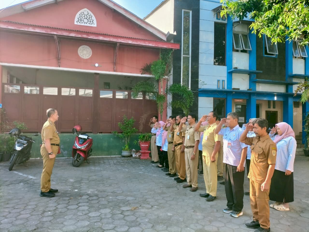 Apel Pagi Karyawan dan Karyawati Kecamatan Manisrenggo