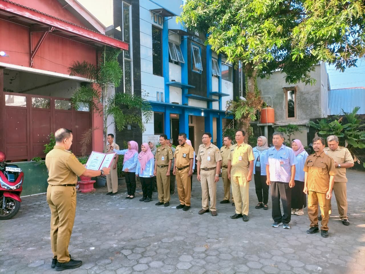 Apel Pagi Karyawan dan Karyawati Kecamatan Manisrenggo