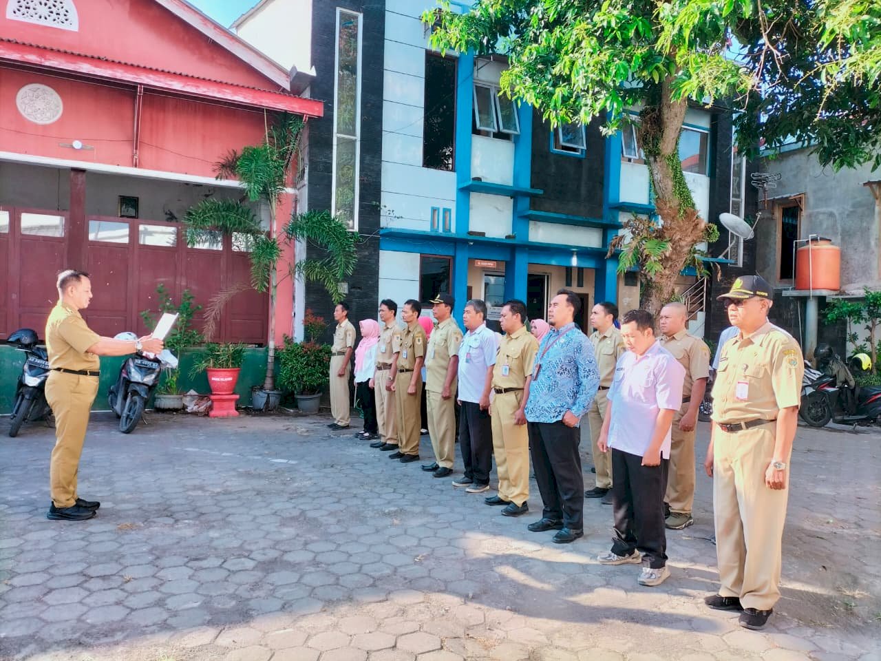 Apel Pagi Karyawan dan Karyawati Kecamatan Manisrenggo Minggu Terakhir Bulan Juli 2026