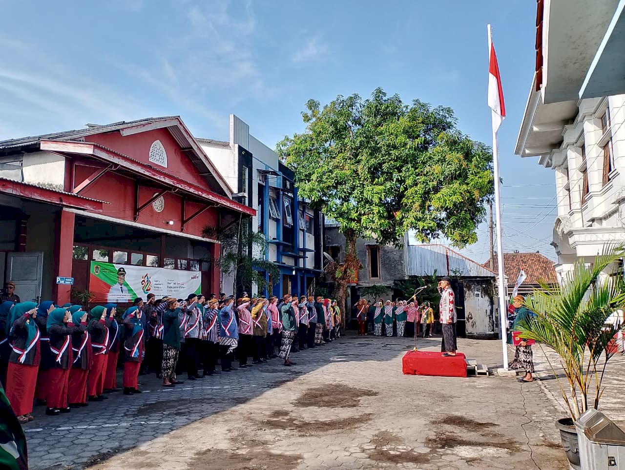 Penyelenggaran Upacara Hari Jadi Kabupaten Klaten ke-222 Tahun 2026 Kecamatan Manisrenggo