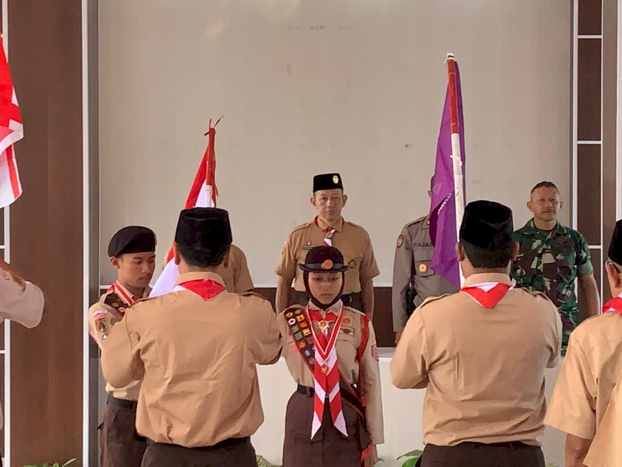 Pelepasan Kontingen Jambore Nasional Gerakan Pramuka ke-XII Tahun 2026 Kwartir Ranting Kecamatan Manisrenggo
