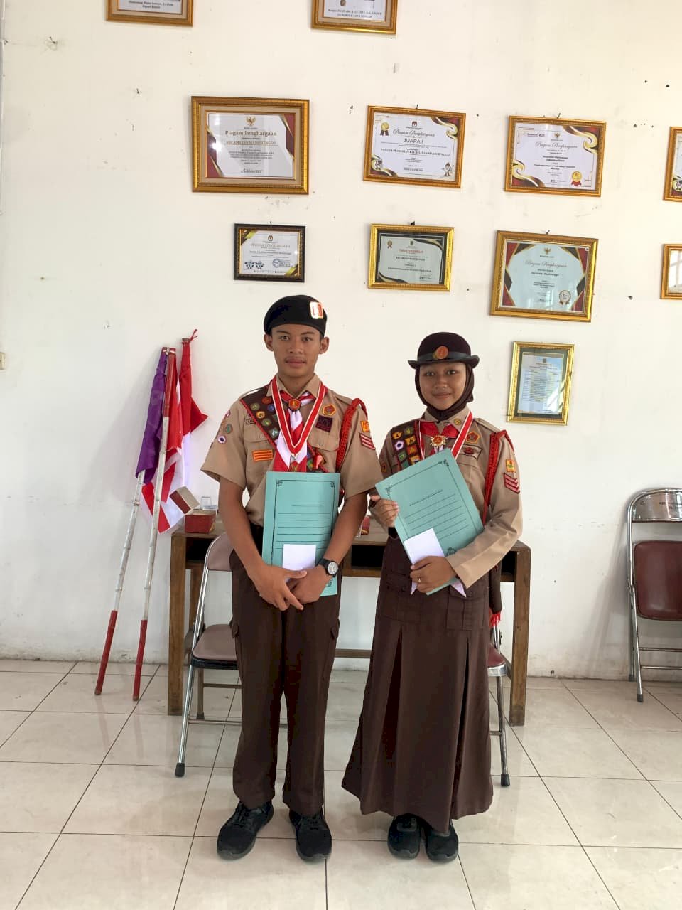 Pelepasan Kontingen Jambore Nasional Gerakan Pramuka ke-XII Tahun 2026 Kwartir Ranting Kecamatan Manisrenggo