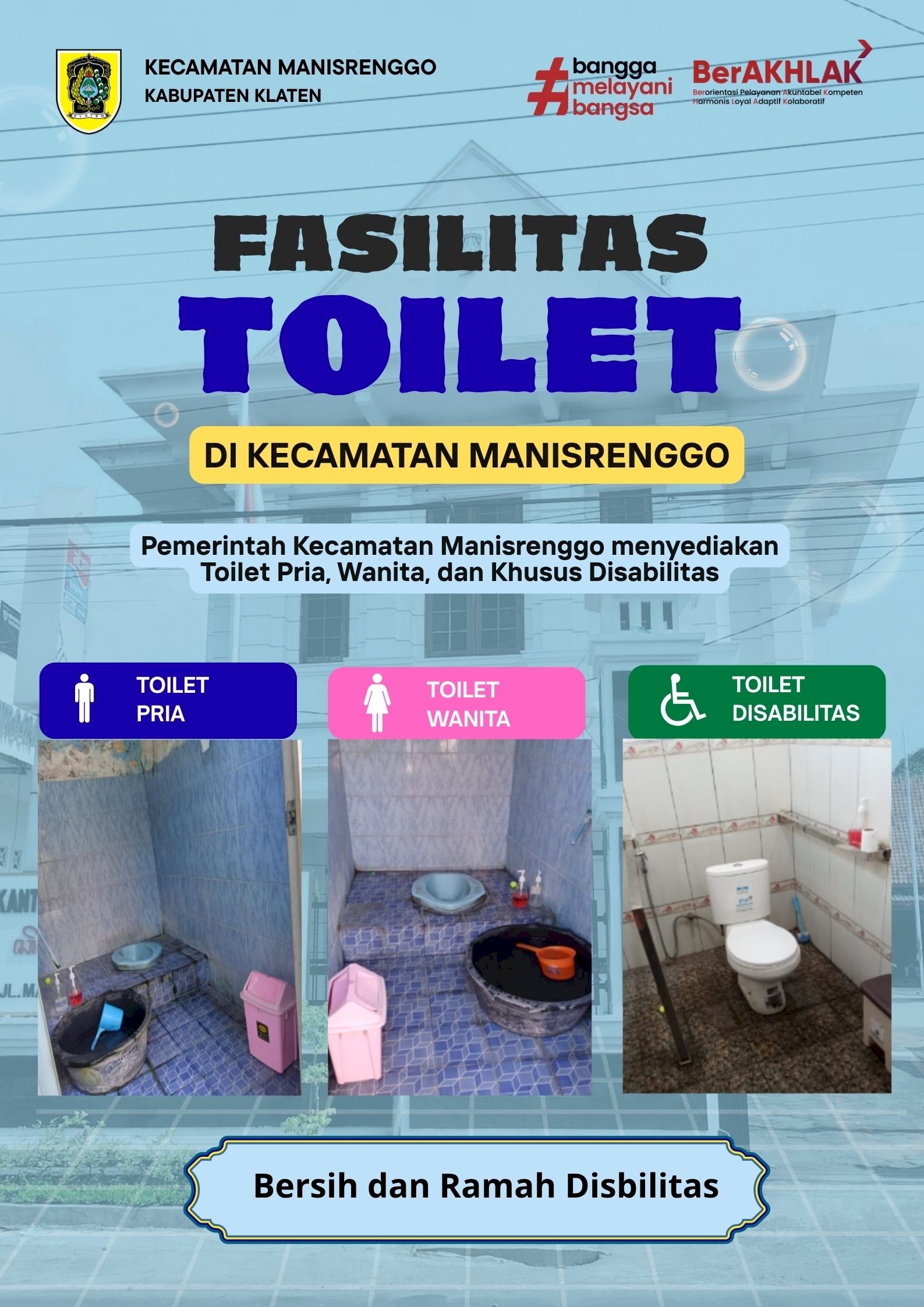 Failitas Toilet Kecamatan Manisrenggo