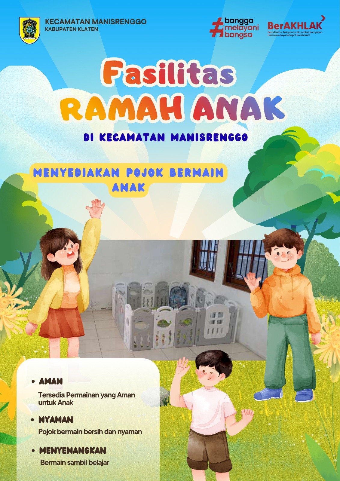 Fasilitas Ramah Anak Kecamatan Manisrenggo