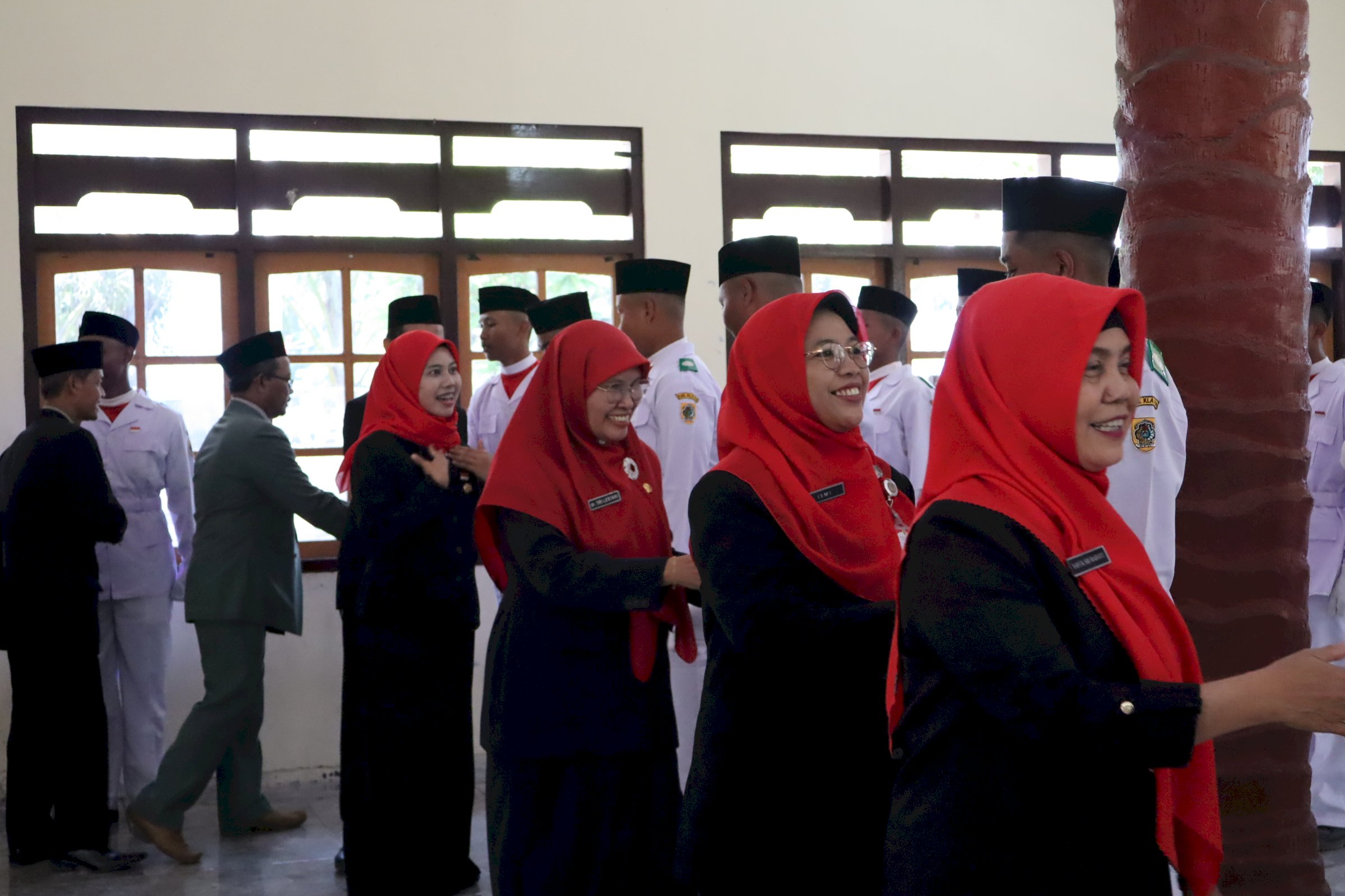 Pengukuhan Paskibraka Kecamatan Manisrenggo Tahun 2026