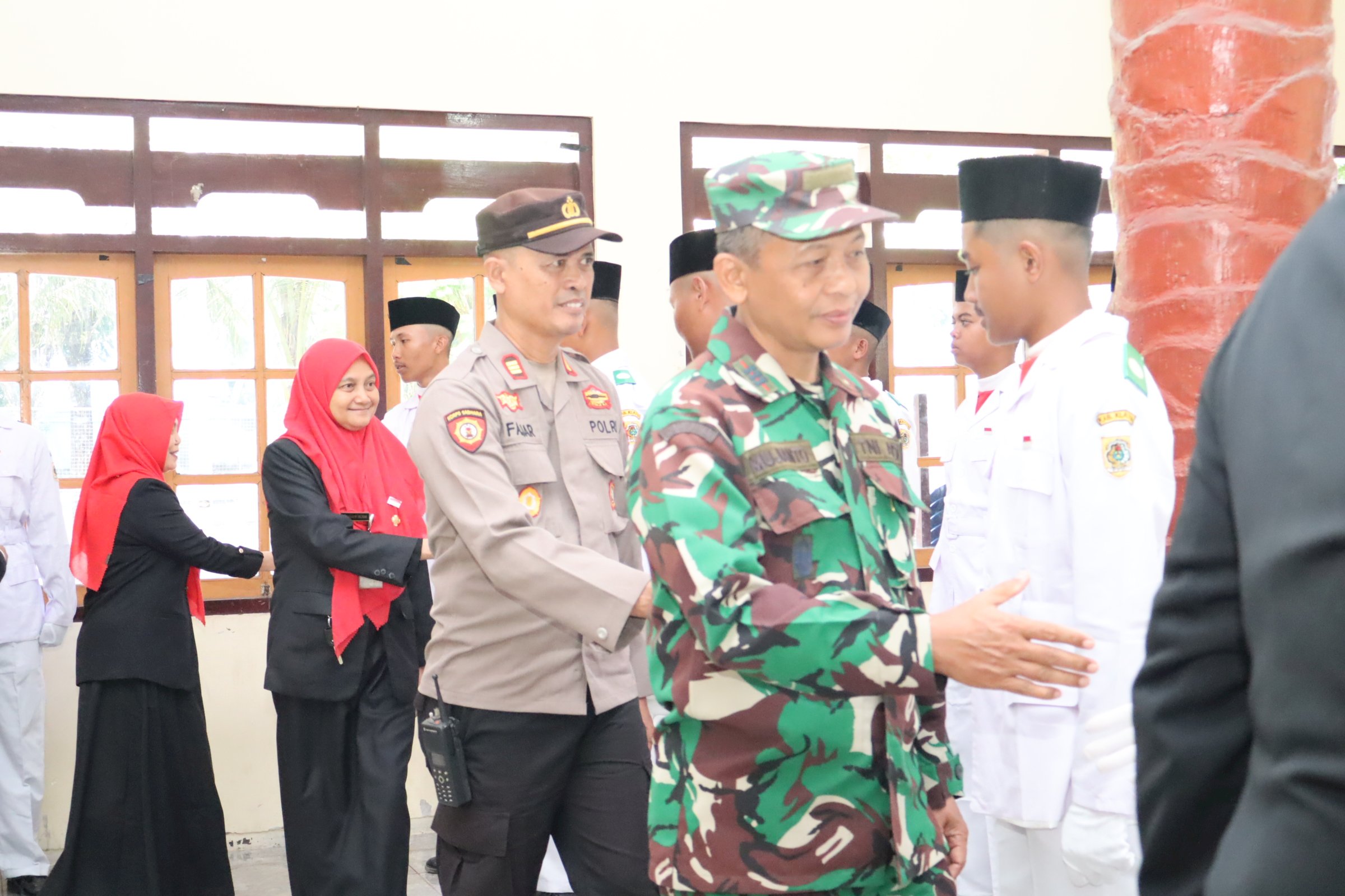 Pengukuhan Paskibraka Kecamatan Manisrenggo Tahun 2026
