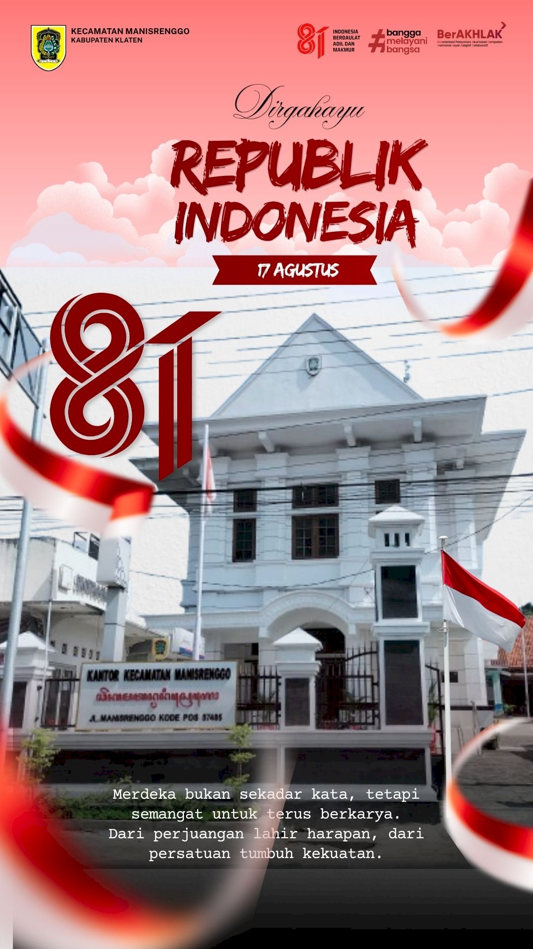 Dirgahayu ke-81 Republik Indonesia
