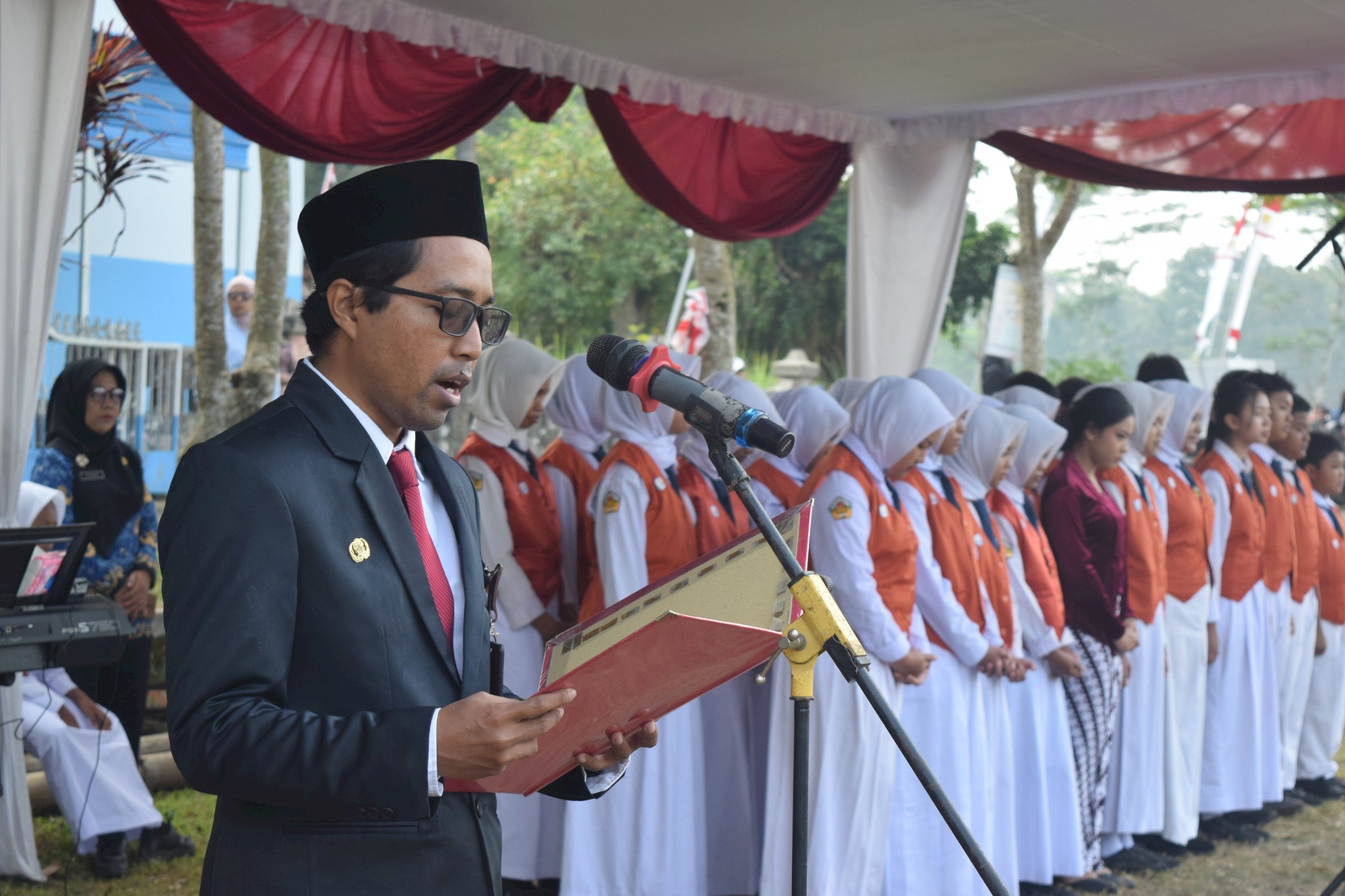 Upacara Pengibaran Bendera Sang Merah Putih dan Detik-detik Proklamasi Kemerdekaan ke-81 Republik Indonesia Tahun 2026 Kecamatan Manisrenggo