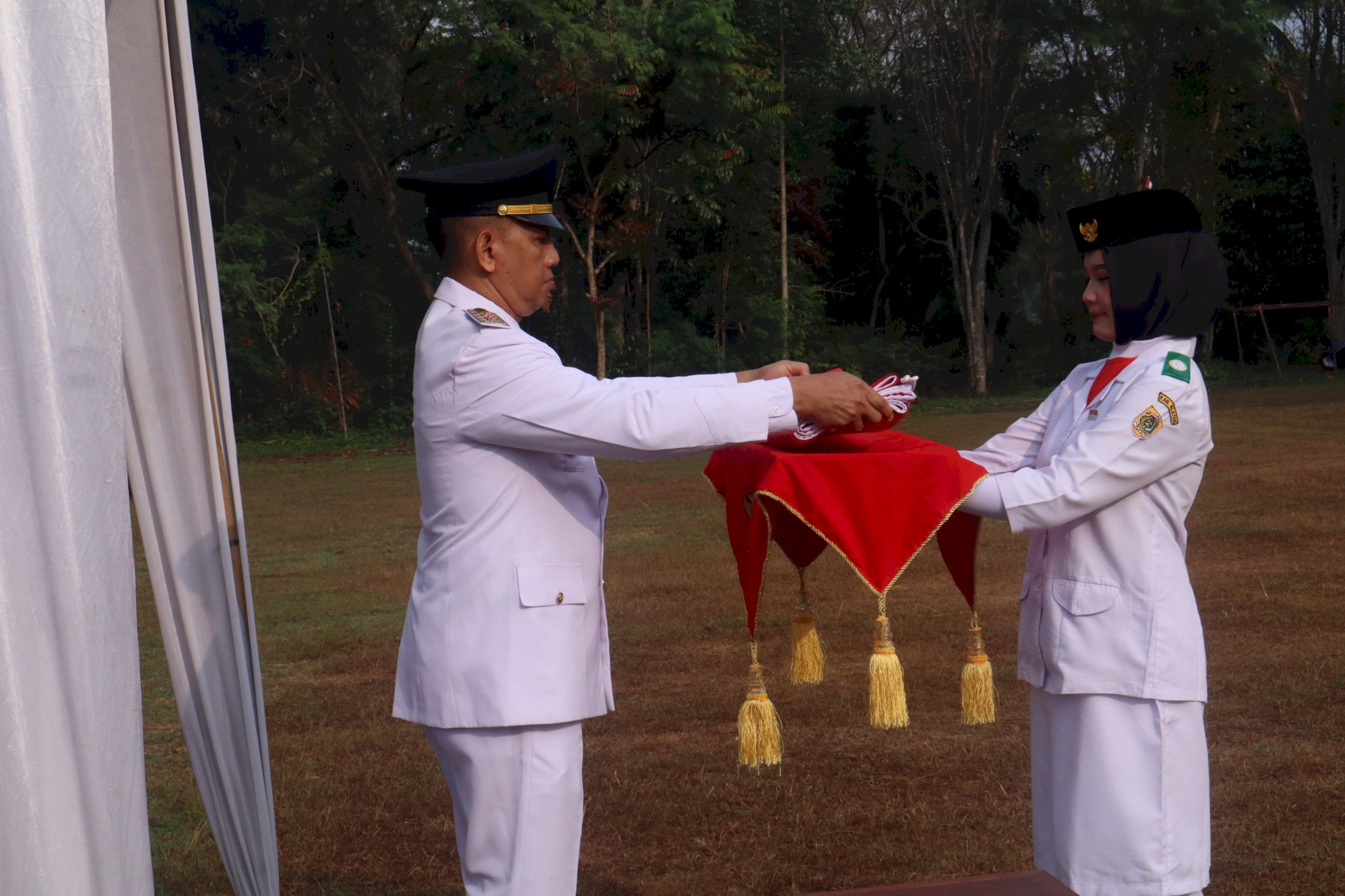 Upacara Pengibaran Bendera Sang Merah Putih dan Detik-detik Proklamasi Kemerdekaan ke-81 Republik Indonesia Tahun 2026 Kecamatan Manisrenggo