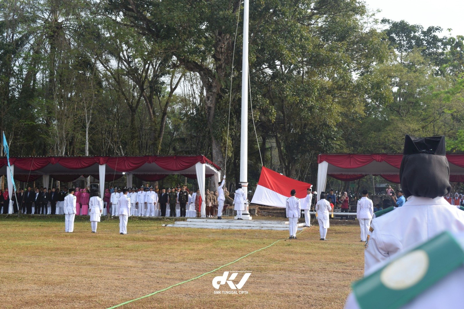 Upacara Pengibaran Bendera Sang Merah Putih dan Detik-detik Proklamasi Kemerdekaan ke-81 Republik Indonesia Tahun 2026 Kecamatan Manisrenggo