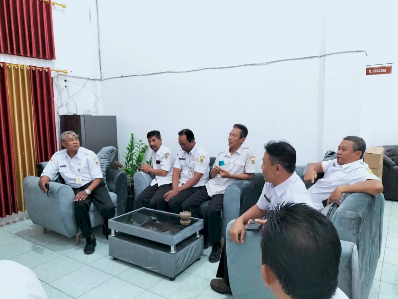 Rapat Internal terkait Evaluasi Realisasi Kegiatan bulan Juli sampai dengan bulan Agustus 2026 Kecamatan Manisrenggo