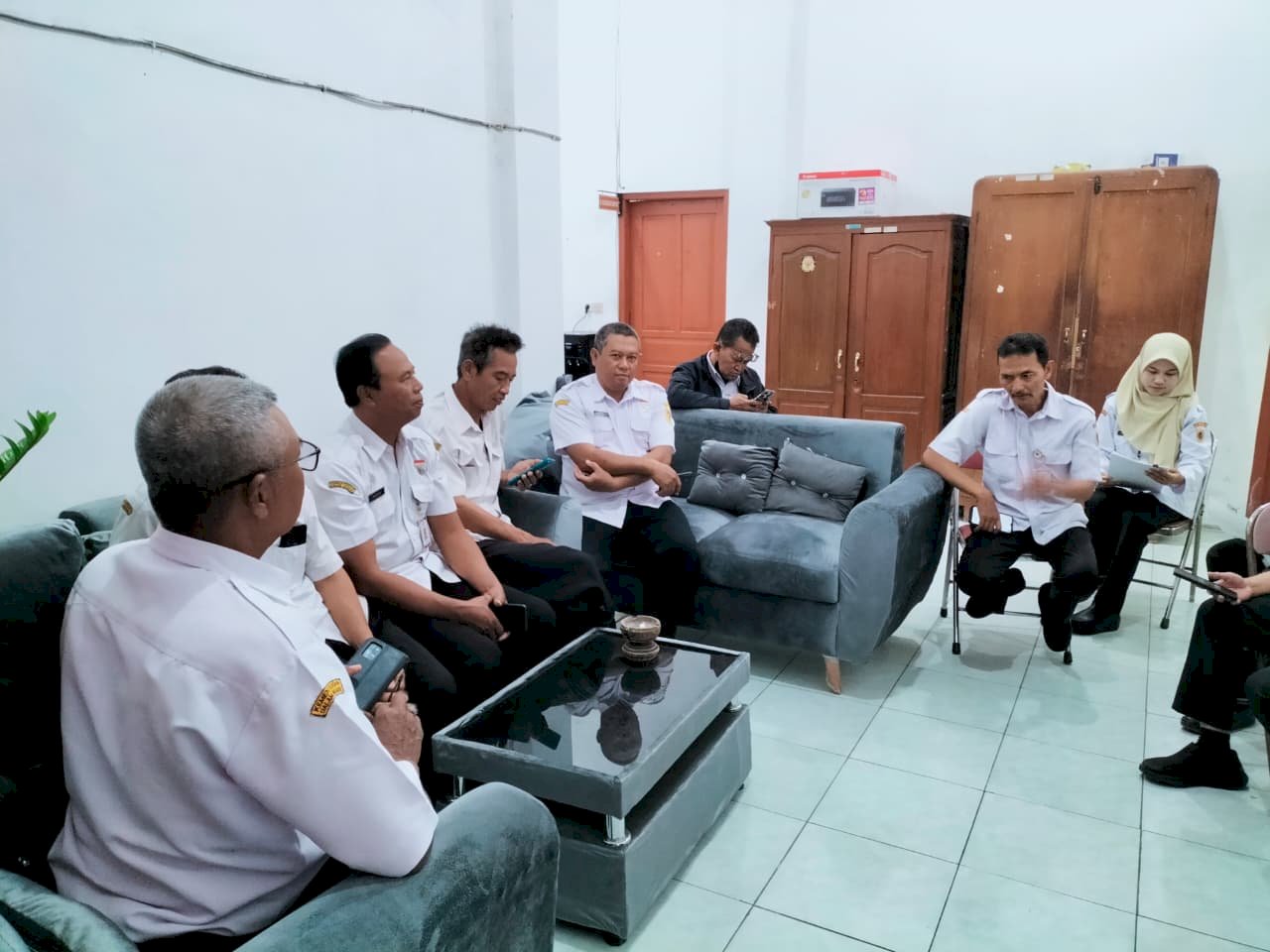 Rapat Internal terkait Evaluasi Realisasi Kegiatan bulan Juli sampai dengan bulan Agustus 2026 Kecamatan Manisrenggo