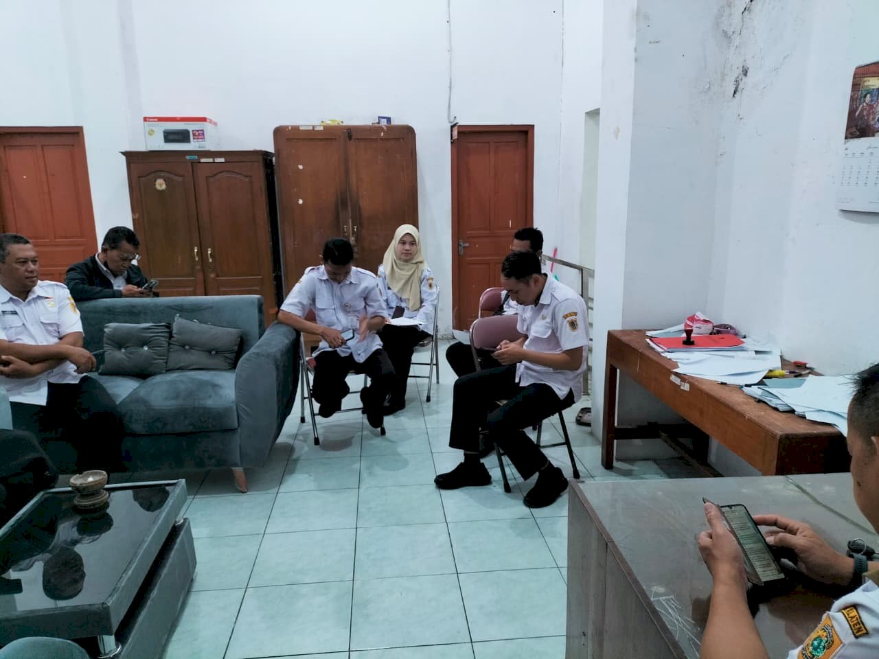 Rapat Internal terkait Evaluasi Realisasi Kegiatan bulan Juli sampai dengan bulan Agustus 2026 Kecamatan Manisrenggo