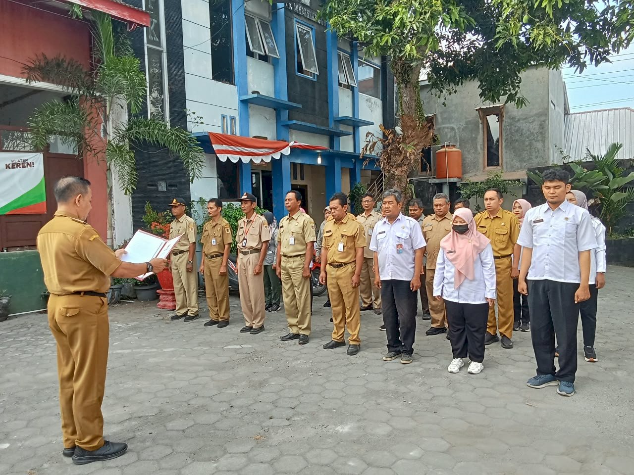 Apel Pagi Karyawan dan Karyawati Kecamatan Manisrenggo