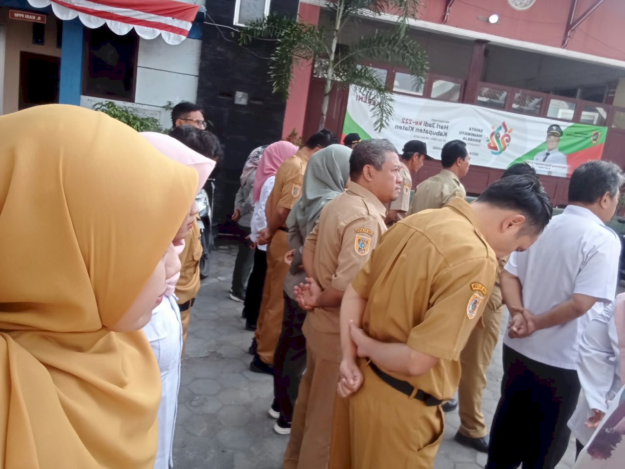 Apel Pagi Karyawan dan Karyawati Kecamatan Manisrenggo
