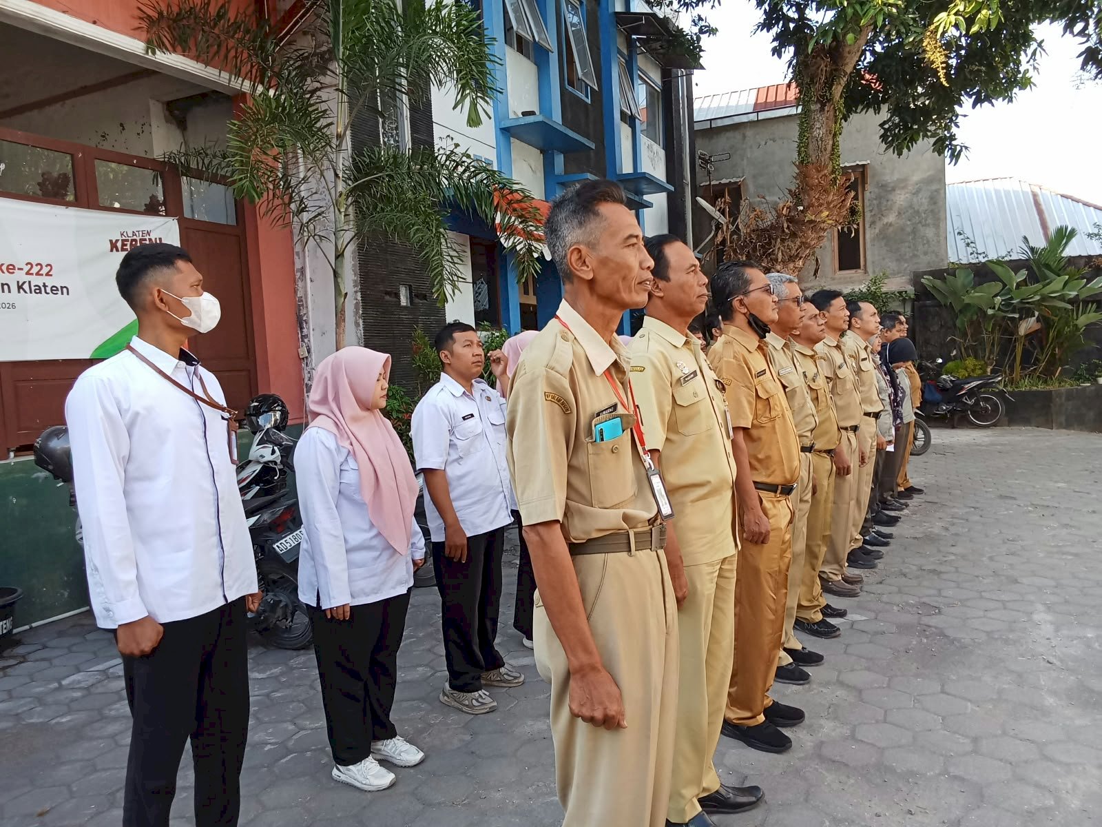 Apel Pagi Karyawan dan Karyawati Kecamatan Manisrenggo Minggu Terakhir Bulan Agustus Tahun 2026