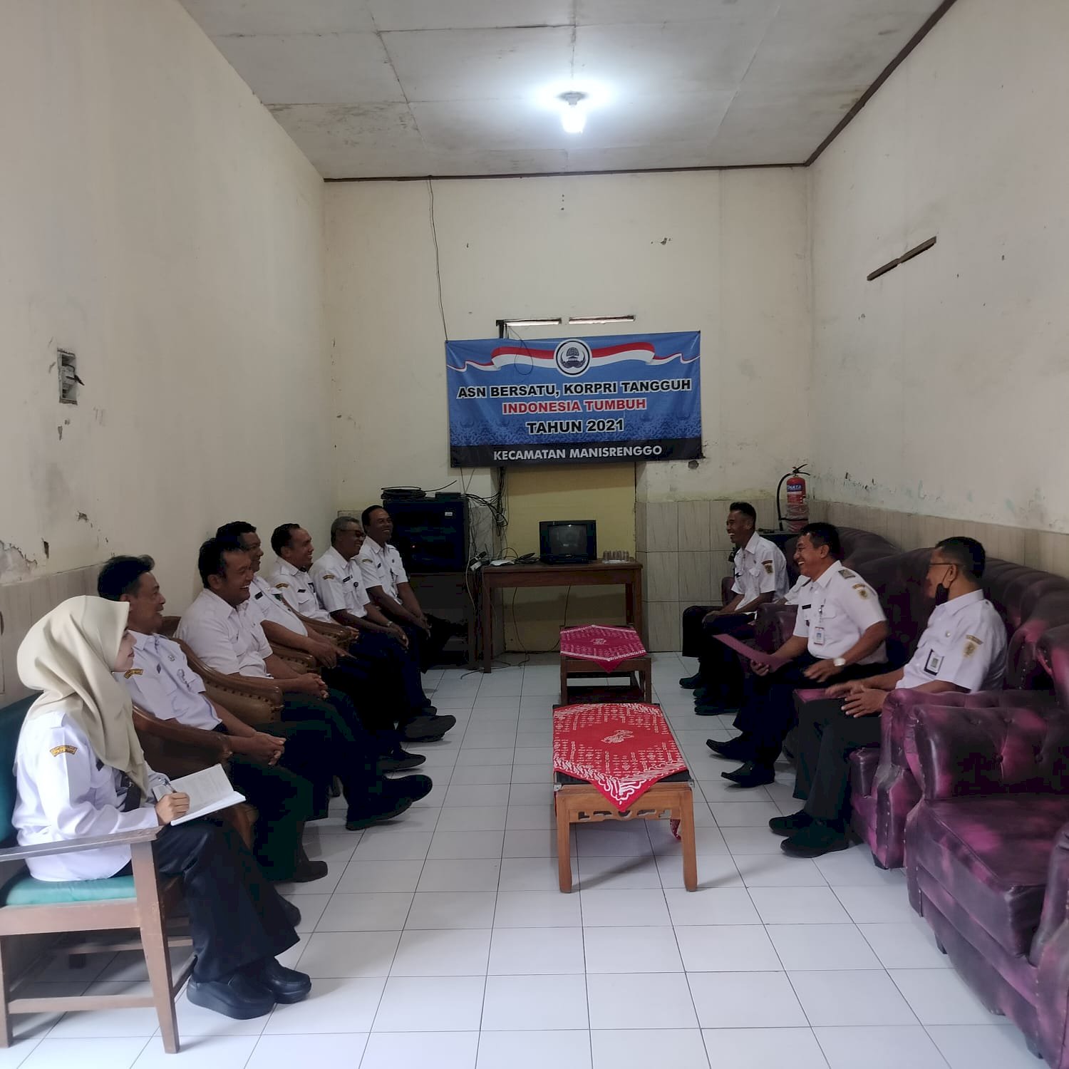Rapat Koordinasi Internal ASN Kecamatan Manisrenggo