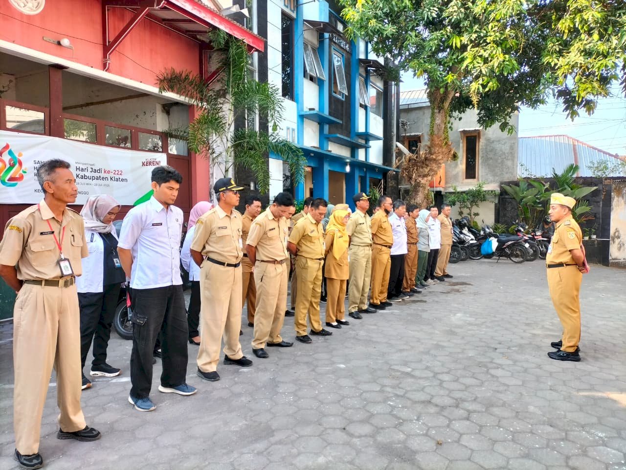 Apel Pagi Karyawan dan Karyawati Kecamatan Manisrenggo Minggu pertama Bulan September 2026