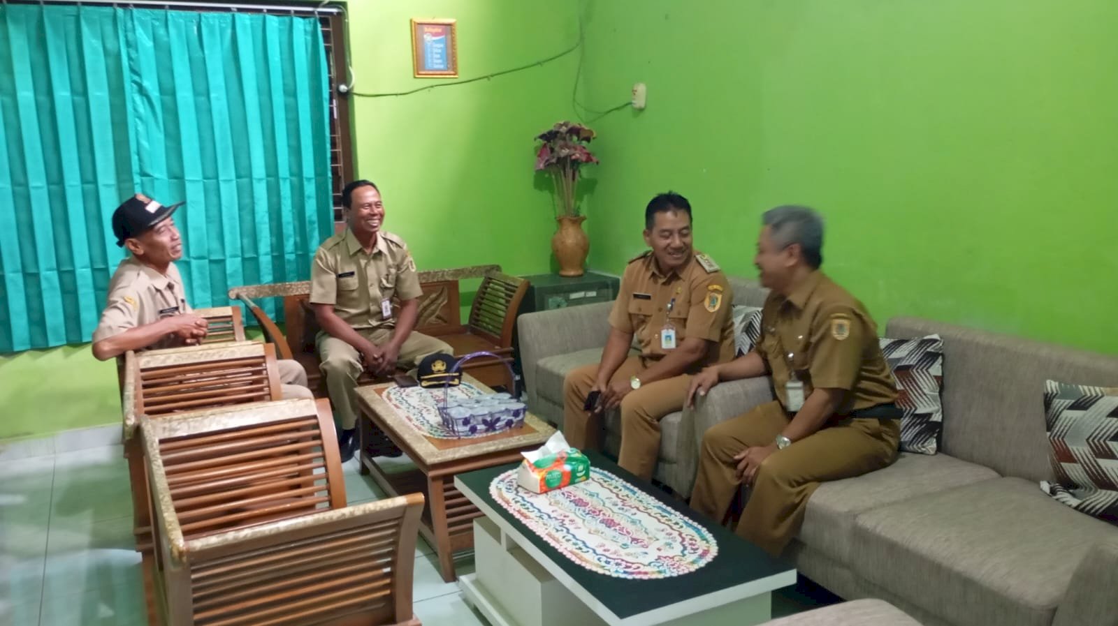Silaturahmi Camat Manisrenggo sebagai bentuk Sinergitas dengan FORKOPIMCAM Manisrenggo