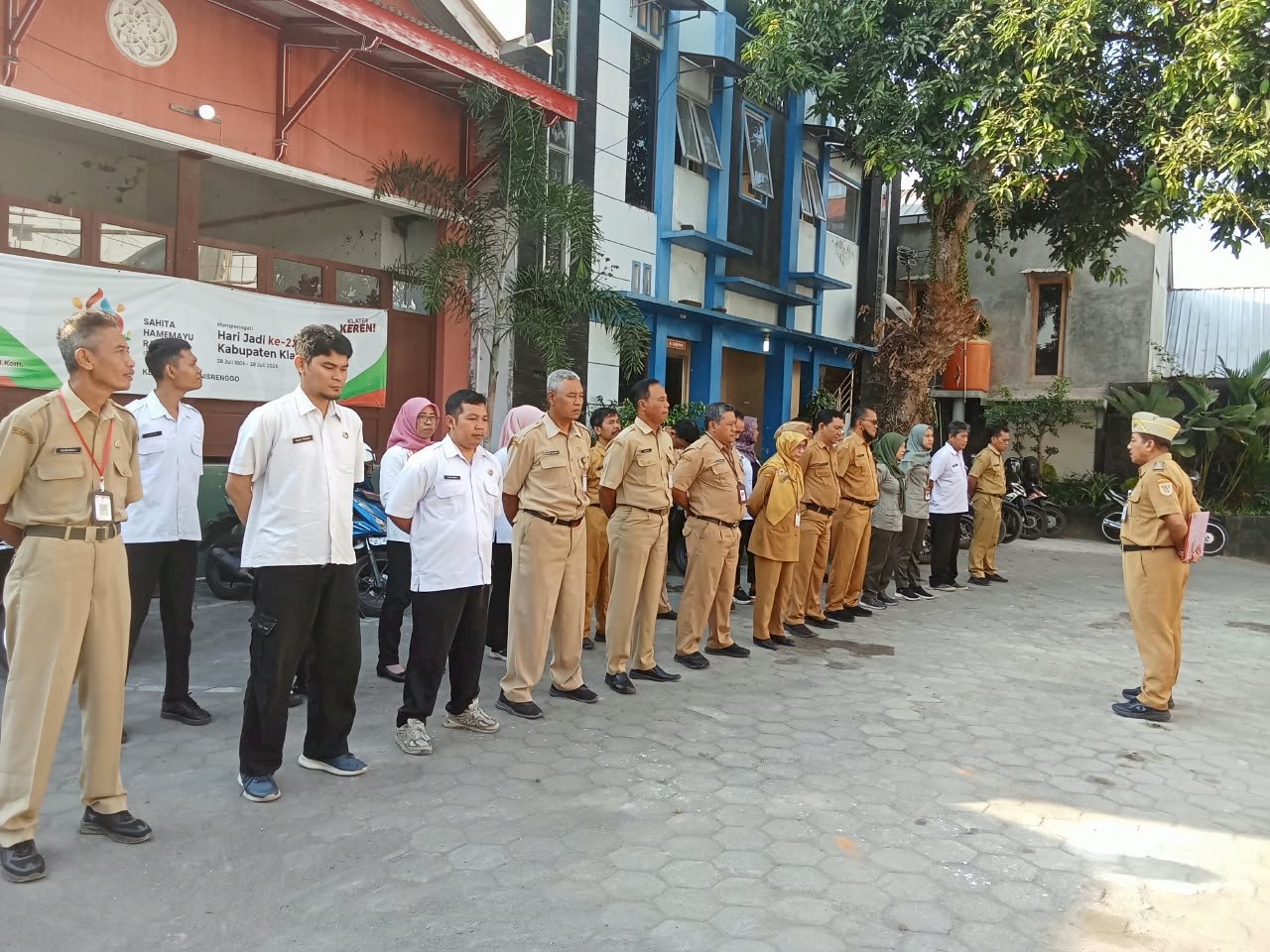 Apel Pagi Karyawan dan Karyawati Kecamatan Manisrenggo