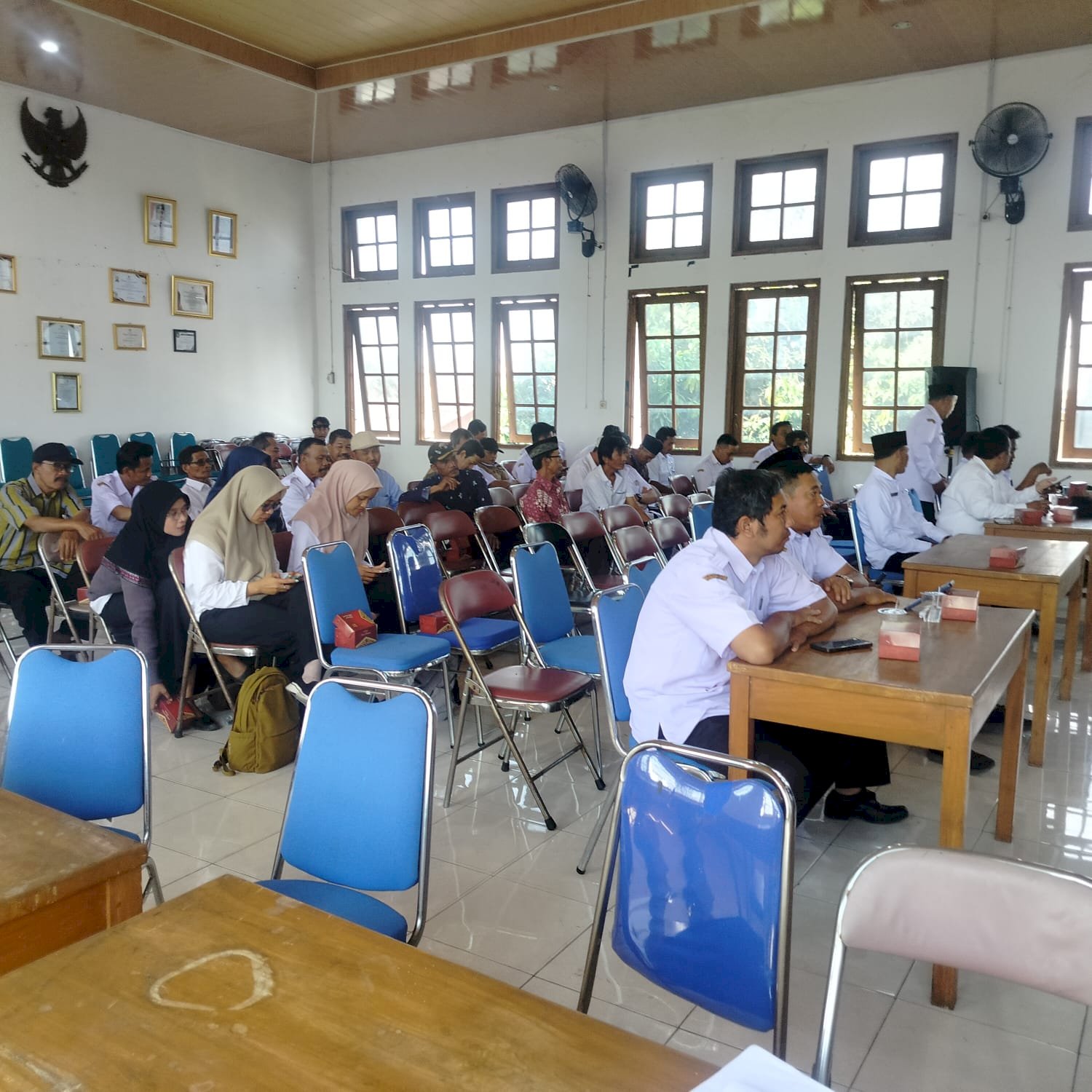 Sosialisasi pengisian Badan Permusyawaratan Desa (BPD) tingkat Kecamatan Manisrenggo Tahun 2026