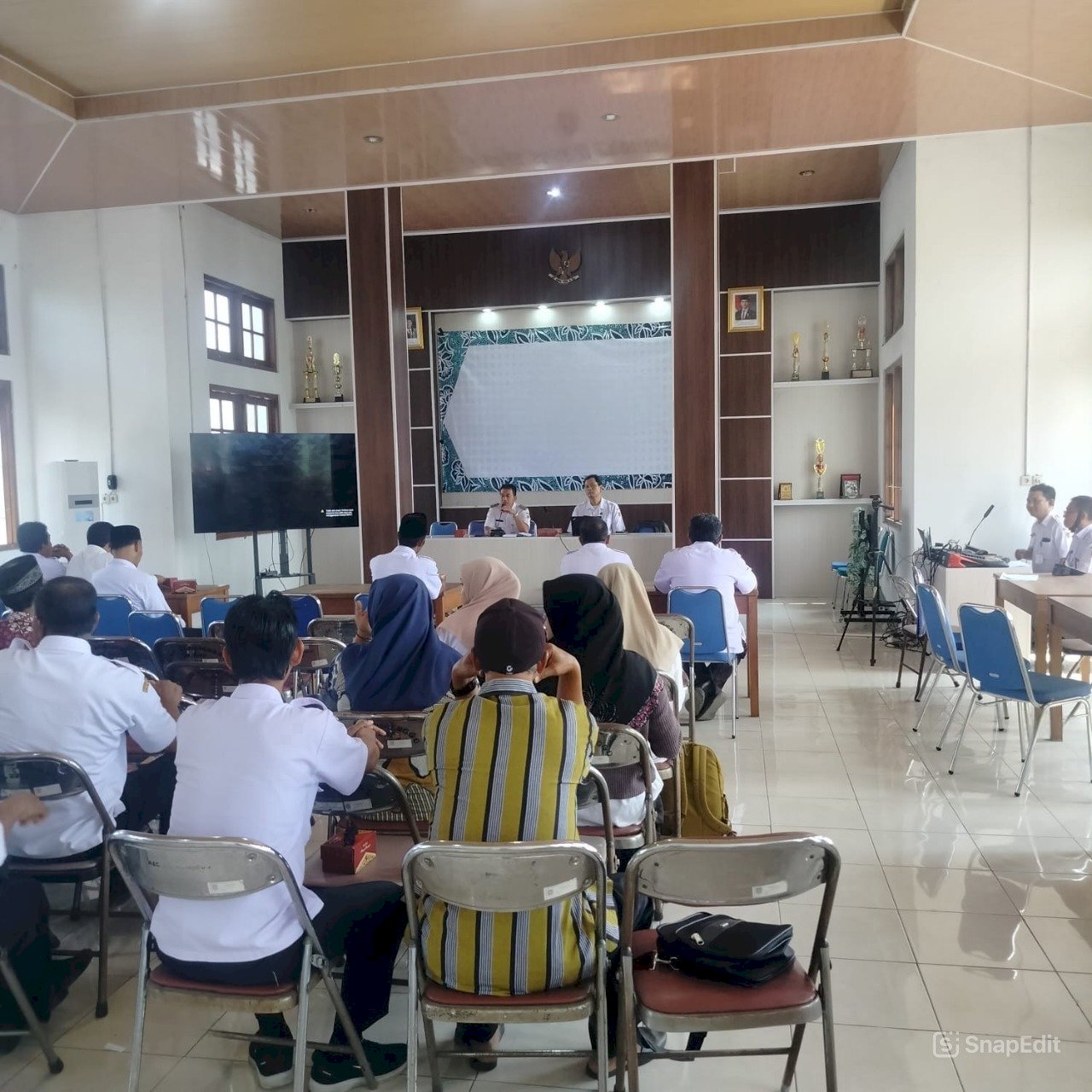Sosialisasi pengisian Badan Permusyawaratan Desa (BPD) tingkat Kecamatan Manisrenggo Tahun 2026