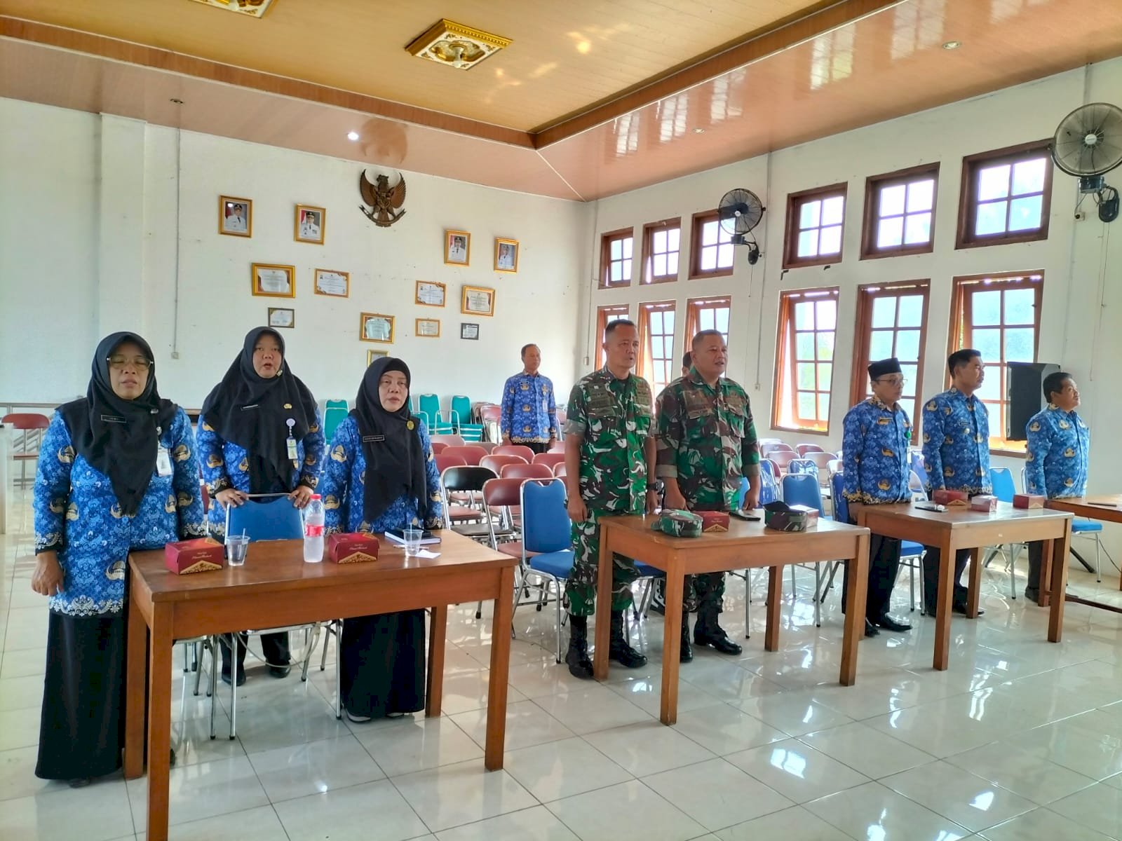 Rapat Pembubaran Panitia HUT Pemda Klaten ke-222 dan HUT ke-81 Republik Indonesia Kecamatan Manisrenggo