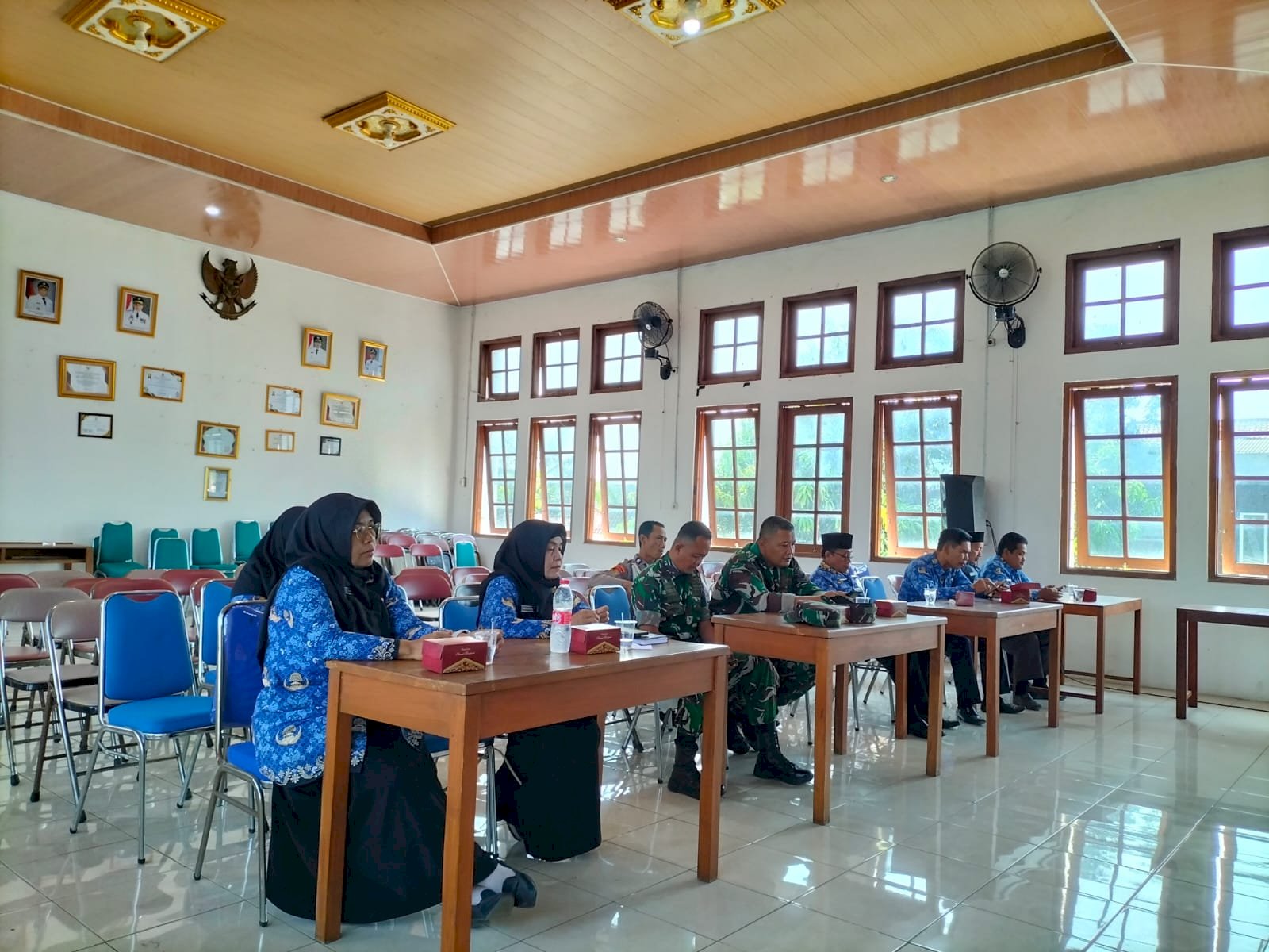Rapat Pembubaran Panitia HUT Pemda Klaten ke-222 dan HUT ke-81 Republik Indonesia Kecamatan Manisrenggo