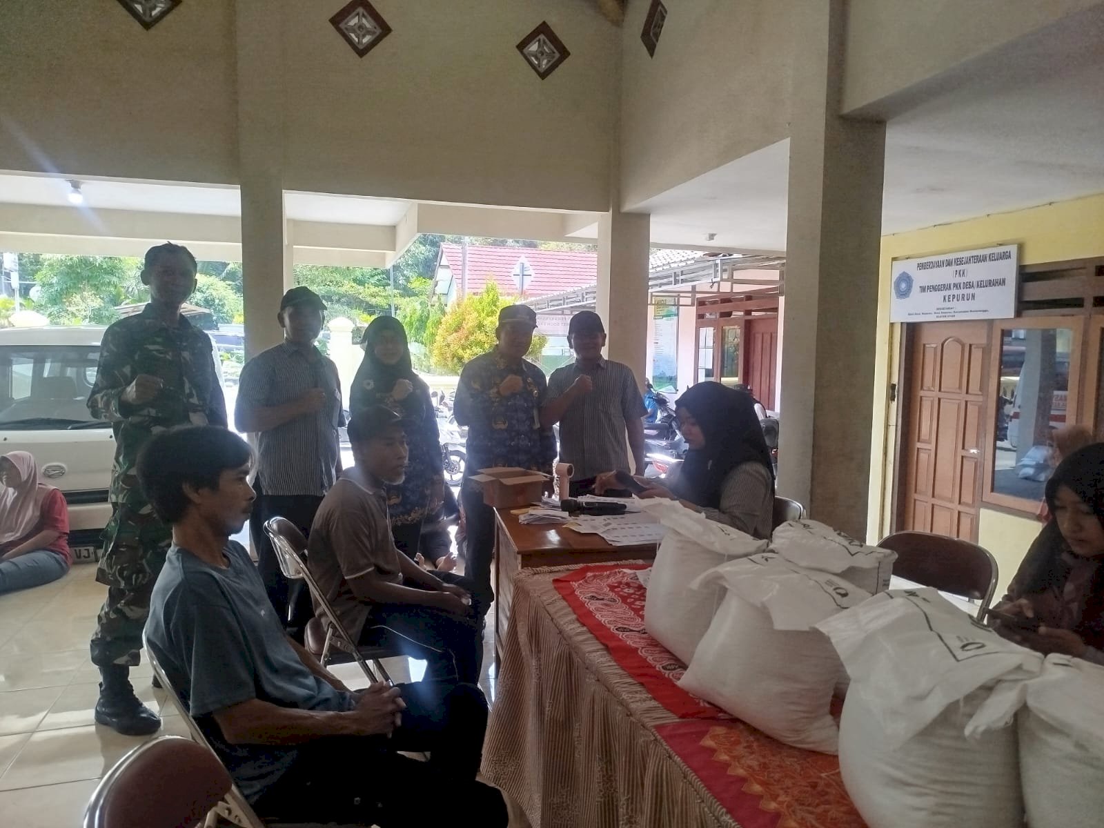 Monitoring Penyaluran Bantuan Pangan Beras Alokasi Periode Juli–September 2026 di Desa Kepurun, Kecamatan Manisrenggo