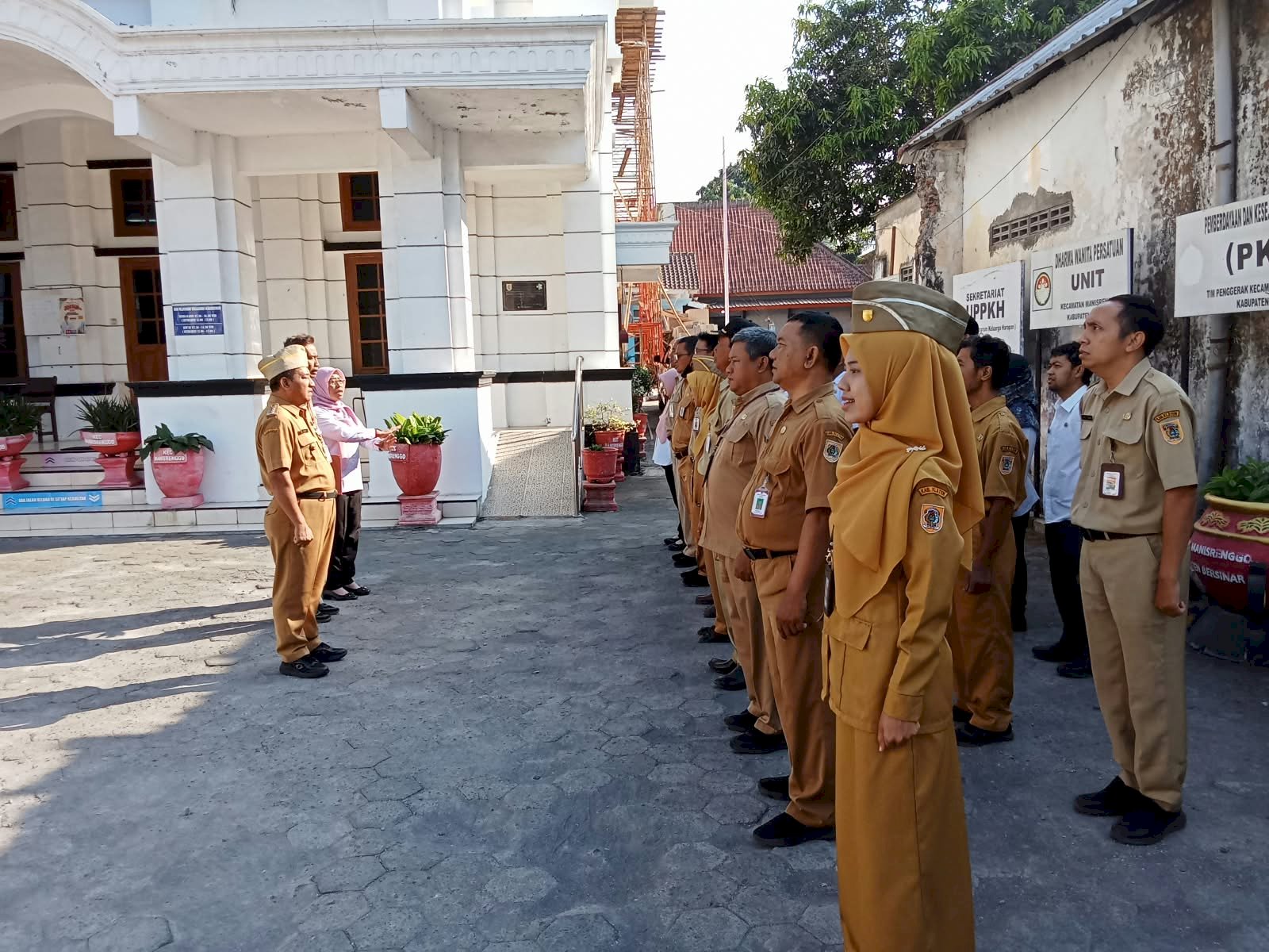 Apel Pagi Karyawan dan Karyawati Kecamatan Manisrenggo